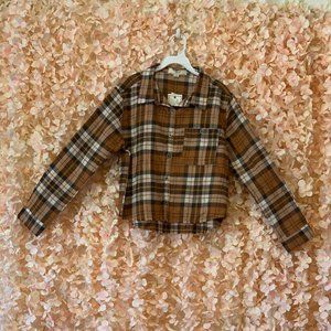 Girls Children Kids Flannel Shirt